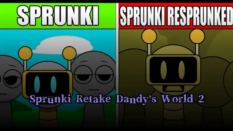 Sprunki Retake Dandy's World 2