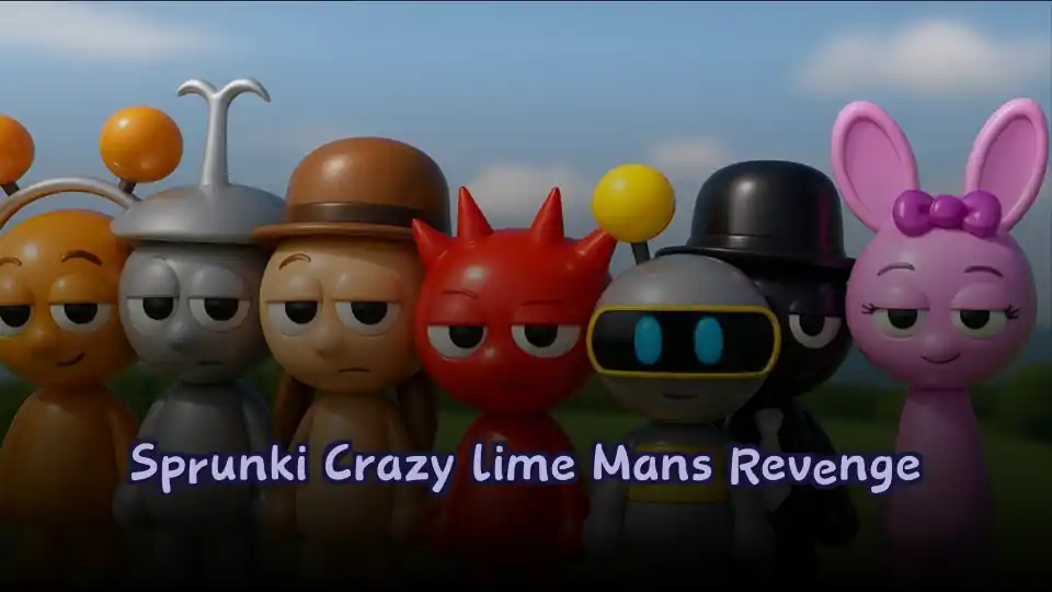 Sprunki Crazy lime Mans Revenge