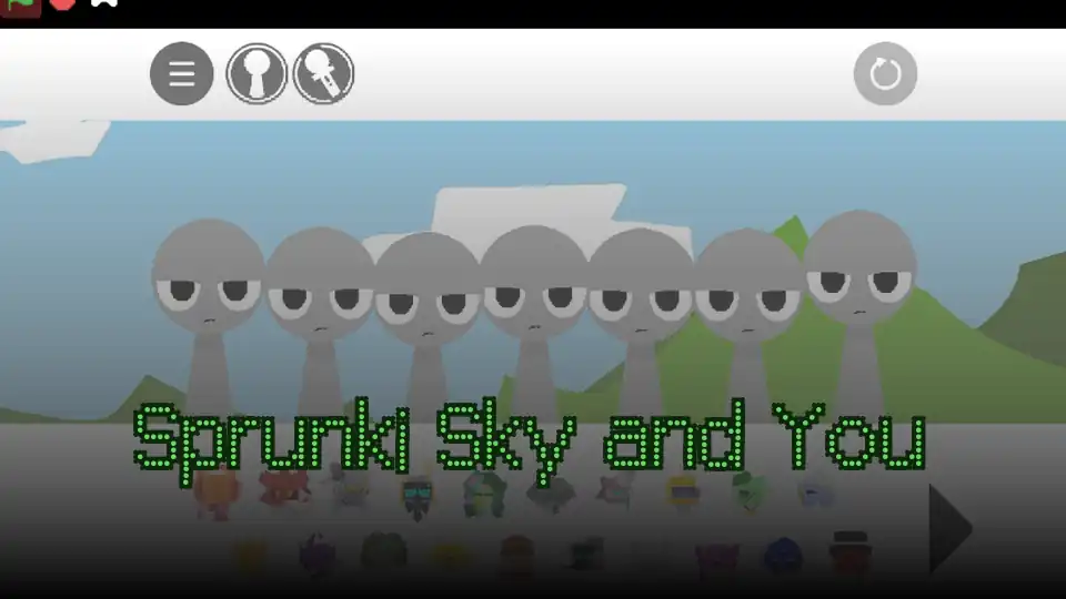 Sprunki Sky and You